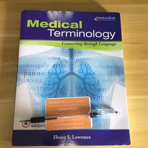 Medical terminology book